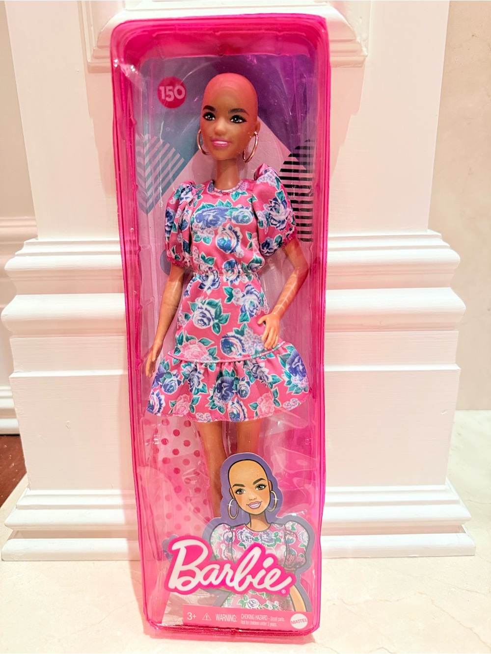 Barbie Fashionistas #150 Bald Doll NIB
